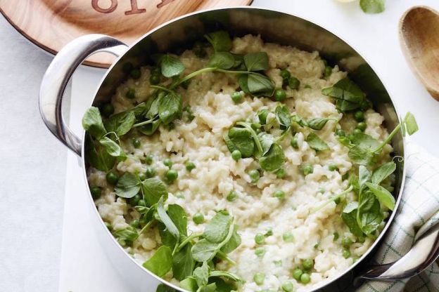 Spring Pea Risotto