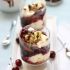 Spumoni Sundaes with Hot Fudge and Amaretto Cherry Sauce