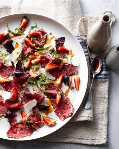 Beef carpaccio