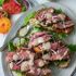 Steak Tartines with Lemon Parmesan Vinaigrette