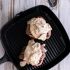 Grilled Steak with Creamy Mushroom Gorgonzola Sauce
