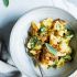 Stovetop Pumpkin Mac and Cheese with Kale and Crispy Shallots