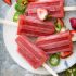 Strawberry and Jalapeno Gin Smash Popsicles