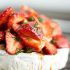 Strawberry baked Brie