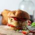 Strawberry, Bacon and Brie Chicken Burgers