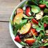Strawberry peach salad