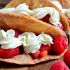 Strawberry raspberry Nutella dessert tacos