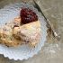 Strawberry Rhubarb Scones