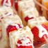 Strawberry shortcake kabobs