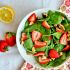 Strawberry Spinach Salad with Sweet Lemon Dressing