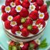 Strawberries and cream naked cake