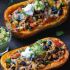 Stuffed butternut squash
