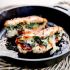 Apple cranberry chutney, spinach and mozzarella stuffed chicken breasts