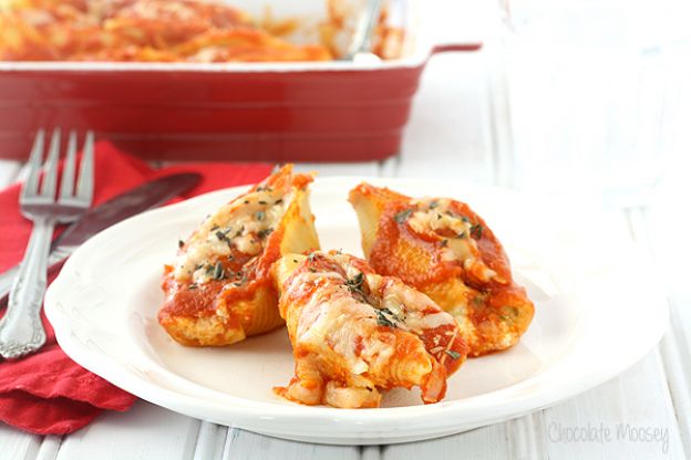 Three-Cheese Stuffed Shells