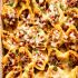 Stuffed Shells with Pesto and Tomato Beef Sauce