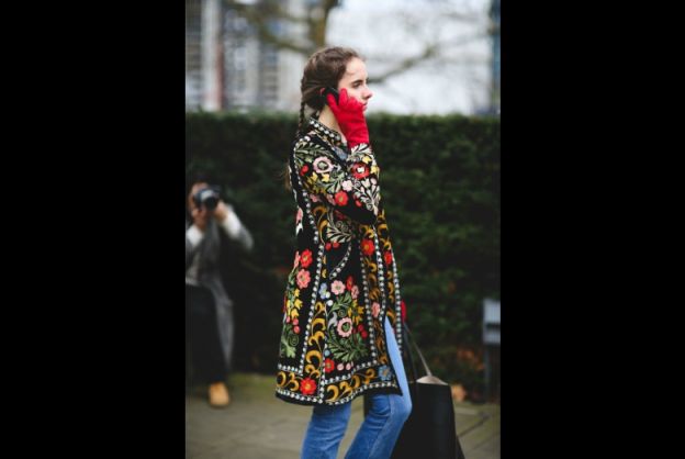Stunning embroidered coat