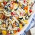 Summer veggie pasta salad