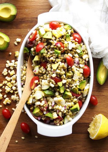 Summer Veggie Mung Bean Salad