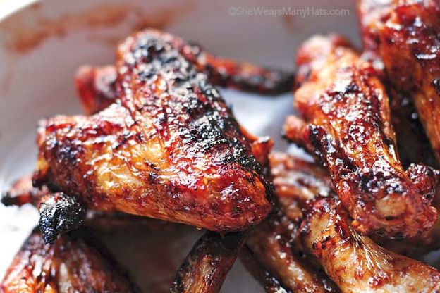 Sweet and Spicy Chicken Wings