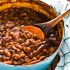 Sweet Apple Bourbon Baked Beans