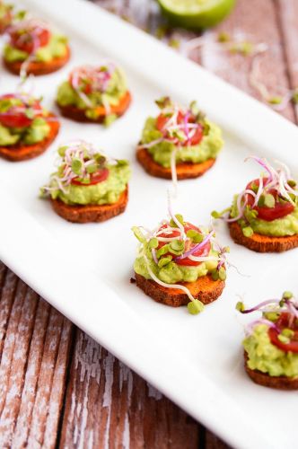 Sweet Potato + Avocado Bites