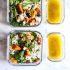 Sweet Potato, Cashew, and Cranberry Salad with Honey Mustard Dressing
