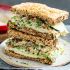 Tabbouleh Hummus Avocado Sandwich