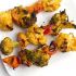 Tandoori Broccoli and Cauliflower Skewers