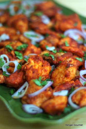 Tandoori fish kababs