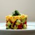 Crab and avocado tartar