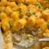 Tater tot bratwurst casserole