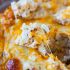 Loaded baked tater tot dip