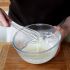 The texture of the dough