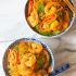 Thai curry shrimp pasta