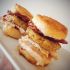Thanksgiving Leftover Biscuit Sliders