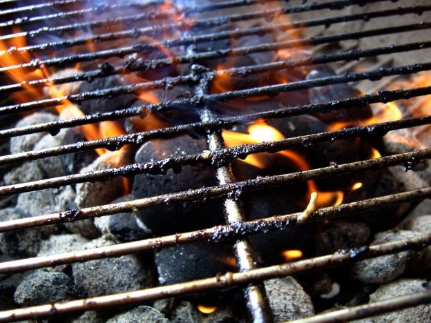 Cooking on a Dirty Grill