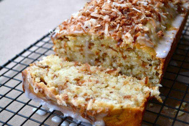 Toasted Coconut Pound Cake