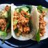 Spinach tofu tacos