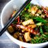 Tofu Stir-Fry with Broccolini and Mushrooms