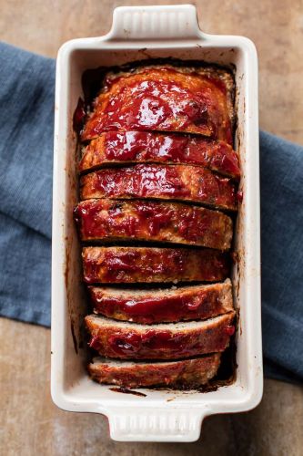 Basil and Sun-Dried Tomato Turkey Meatloaf