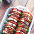 Tomato mozzarella salad with balsamic reduction