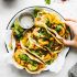 Crock Pot Fire Roasted Tomato Shrimp Tacos