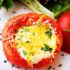 Baked Eggs in Tomato Cups
