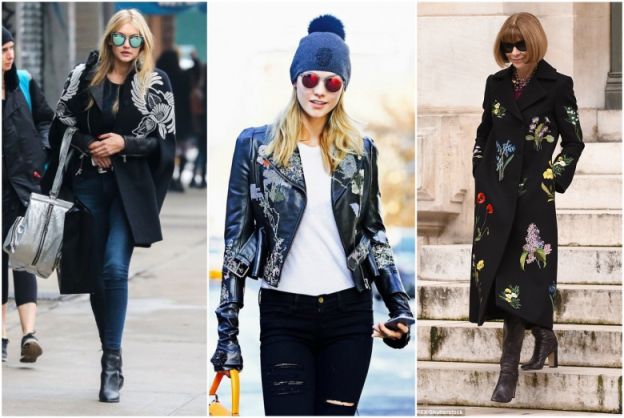 This season is all about embroidery