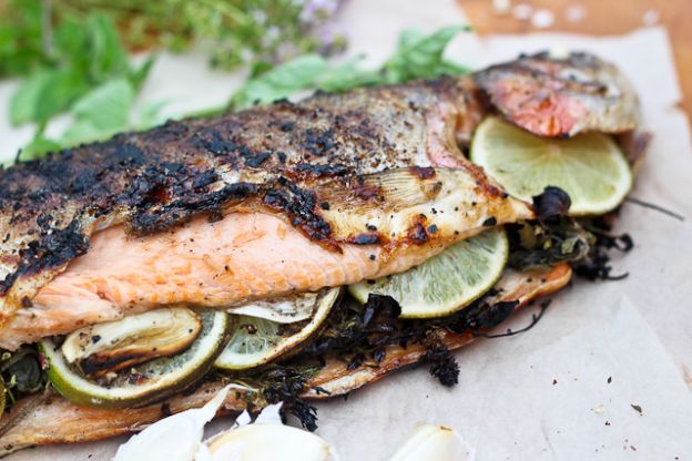 Grilled Whole Trout