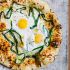 Eggs On Pizza