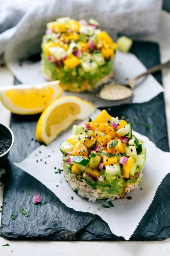 Tuna Sushi Stacks