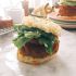 Turkey Meatloaf Sliders on Cheddar Potato Biscuits