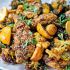Turkey - Turkish Grilled Chicken and Roasted Vegetables With Lemon and Basil