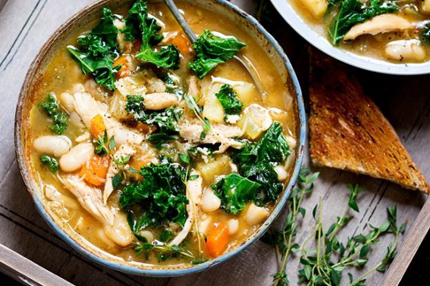 Tuscan Style Chicken Soup